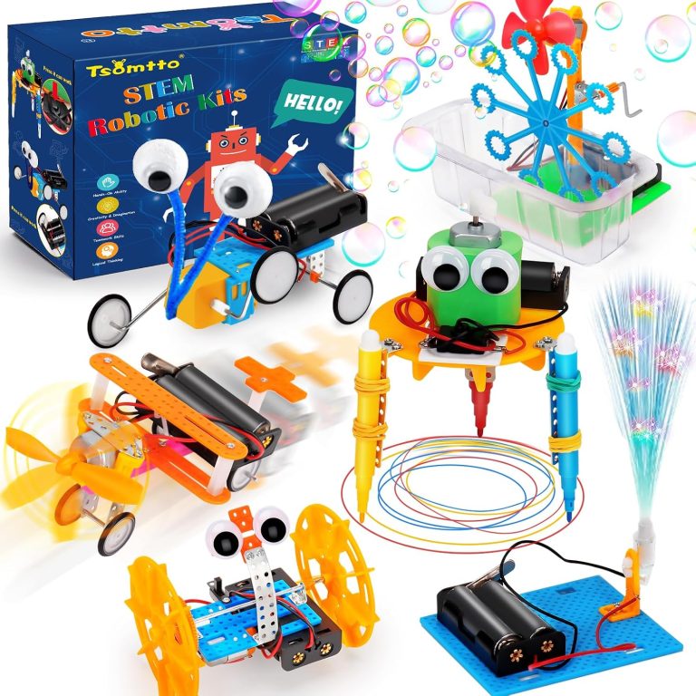 STEM Kits for Kids Robotics Kit Set, Boys Craft Educational STEM Toys Gifts