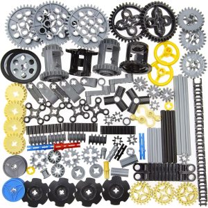 ASTEM 100+PCS Technic Gears and Axl...
