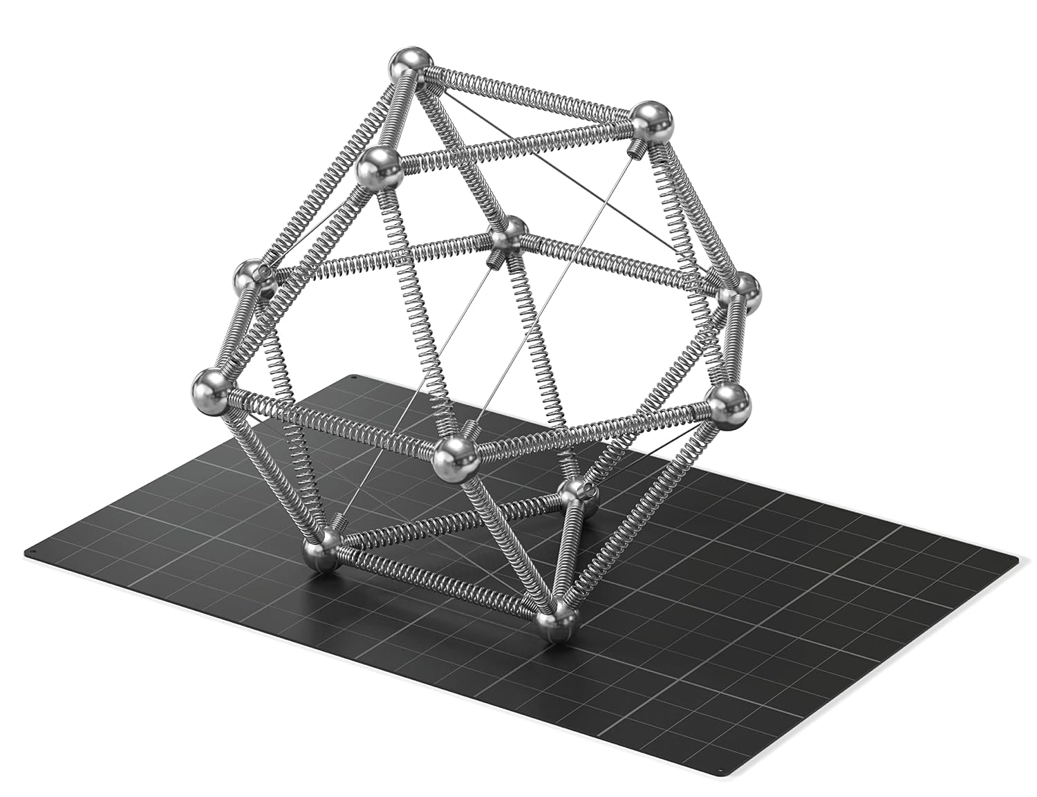 Mola Structural Kit 1 | Magnetic Modular Kit for Engineering and Architecture Education | 122 Pieces + Practical Guide - Image 7