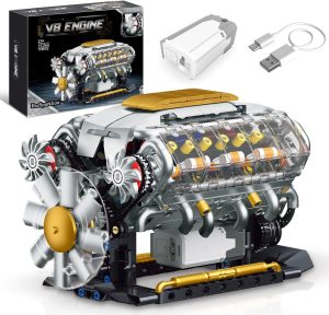V8 Engine Model Kit that Runs, Buil...