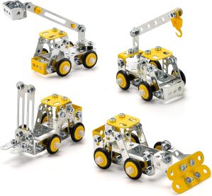 Erector Set for Boys Age 8-12,4 Min...