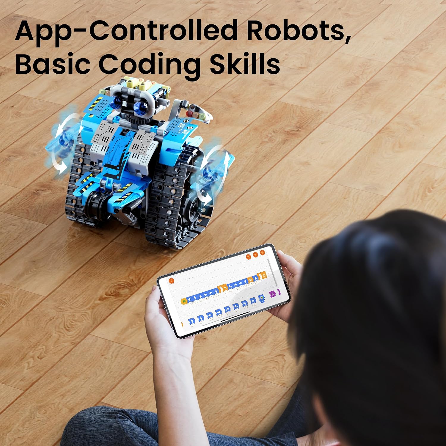 Sillbird Building Robot Kit with Remote Control STEM Gift for Boys Age 8-12 - Image 4