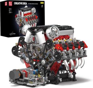 Mould King V8 Engine Building Block...