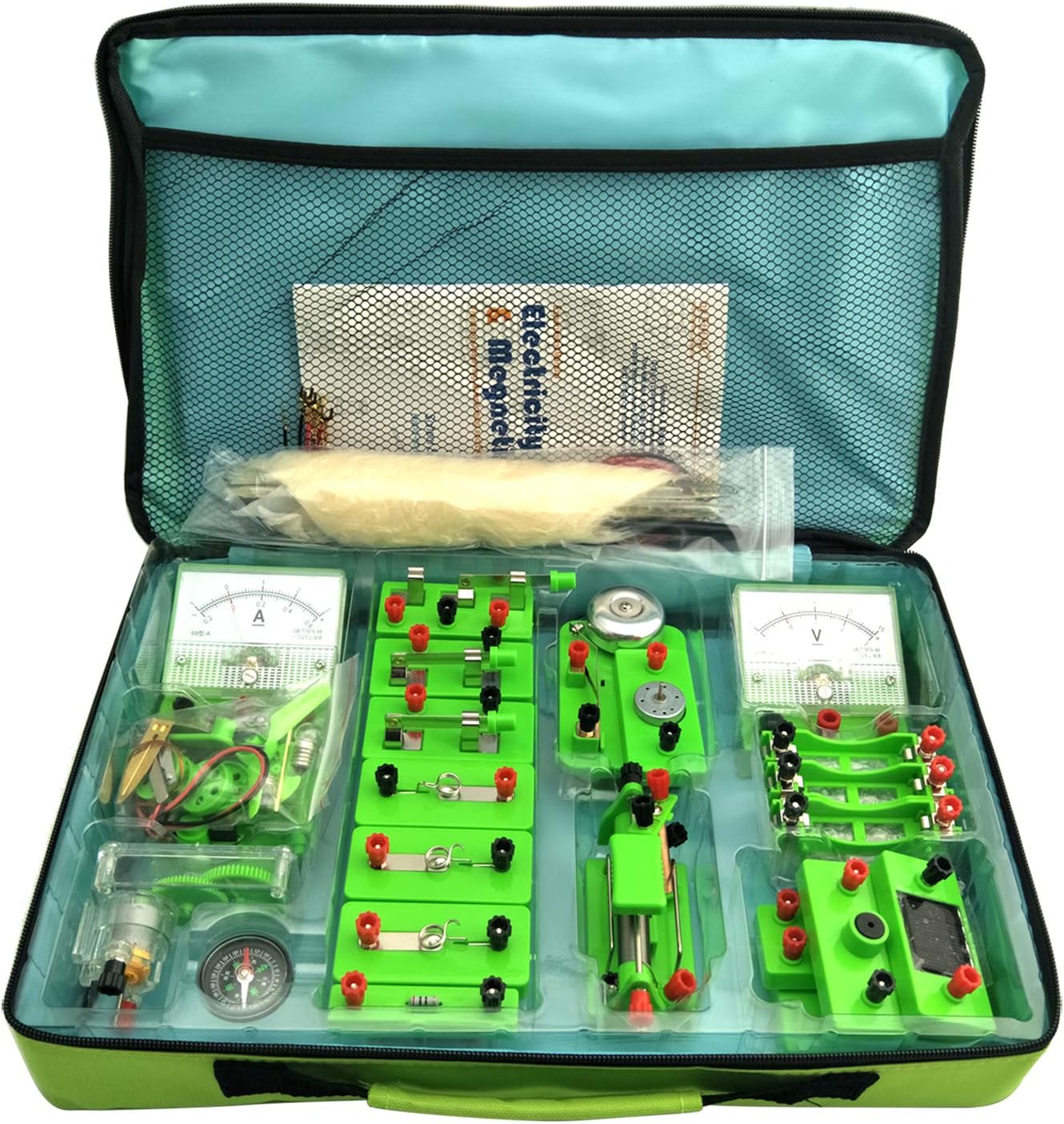 EUDAX School Physics Labs Basic Electricity Discovery Circuit and Magnetism Experiment Kits for High School Students Electromagnetism Elementary Electronics - Image 7