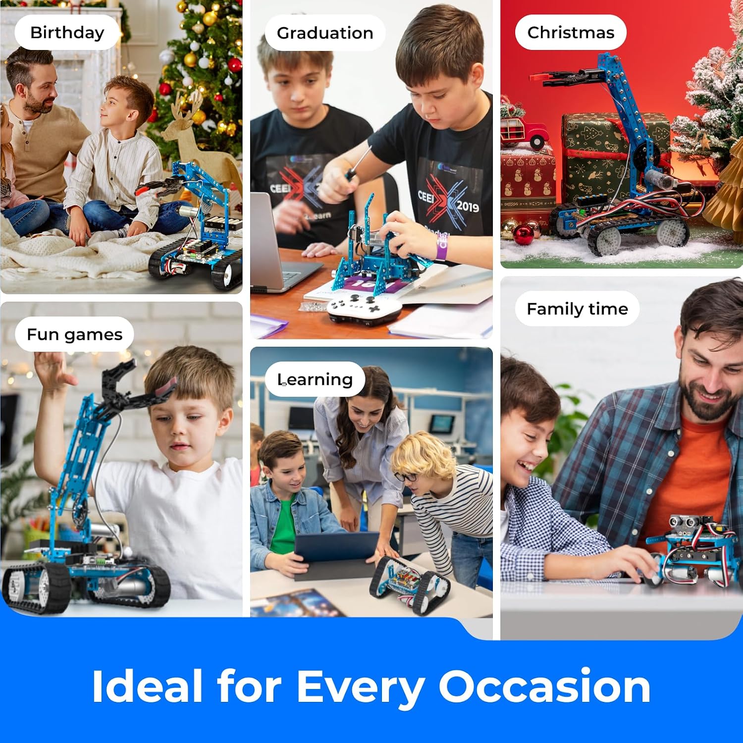 Makeblock mBot Ultimate 10 in 1 Robot Building Kit for Teenagers & Adults - Image 8