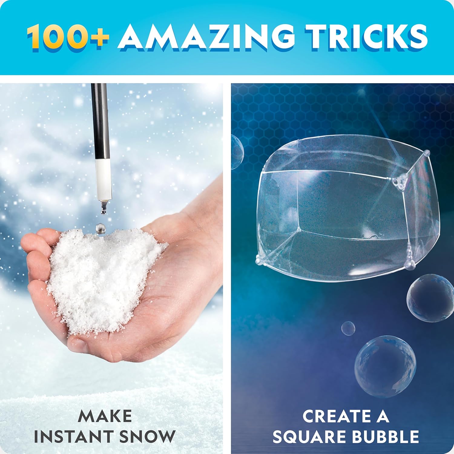 NATIONAL GEOGRAPHIC Science Magic Kit – Science Kit for Kids with 100+ Unique Experiments and Magic Tricks, Chemistry Set and STEM Project, A Great Gift for Boys and Girls (Amazon Exclusive) - Image 2