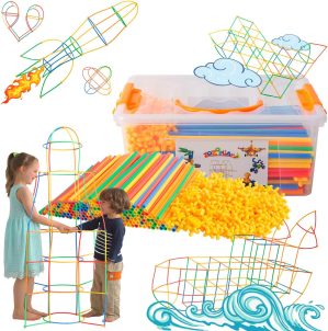 ZOZOPLAY Straw Constructor STEM Bui...