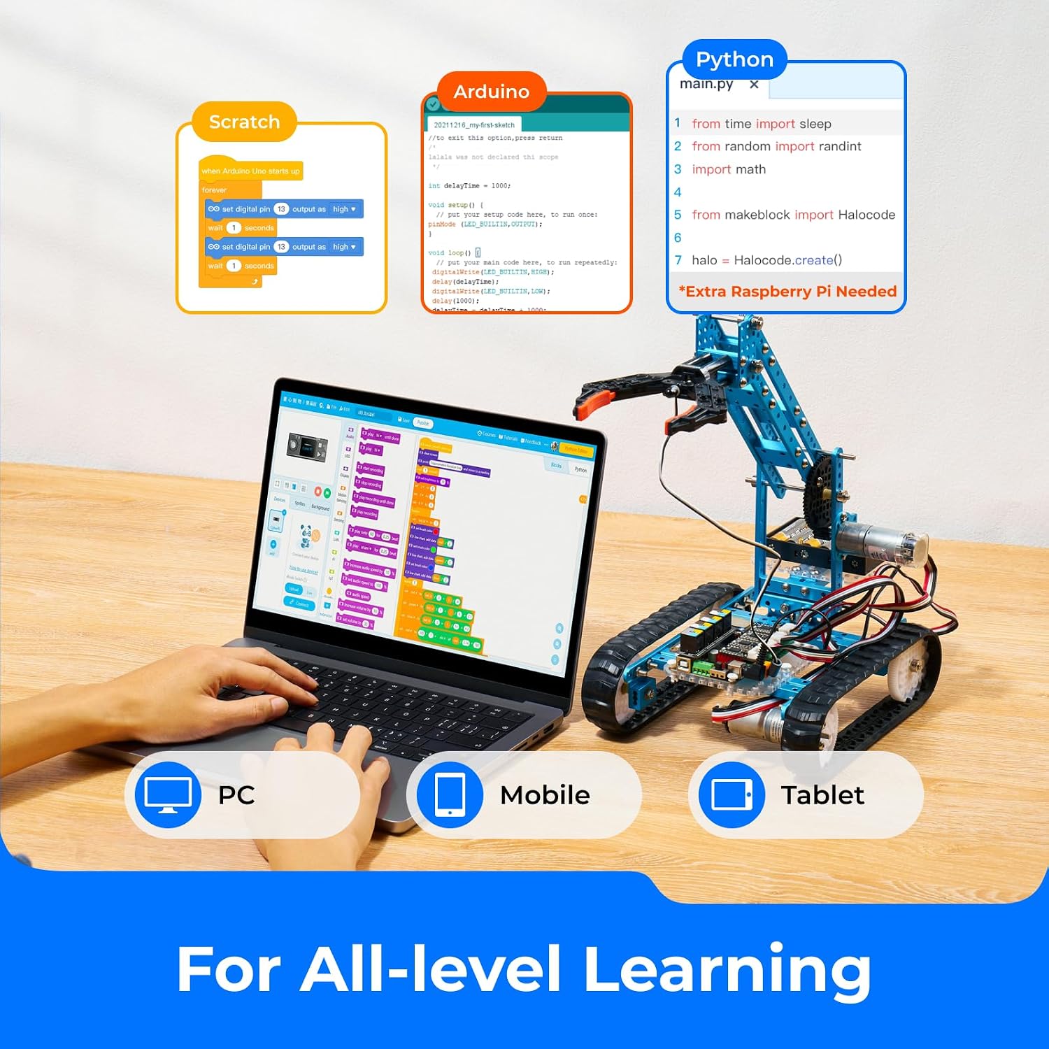 Makeblock mBot Ultimate 10 in 1 Robot Building Kit for Teenagers & Adults - Image 3