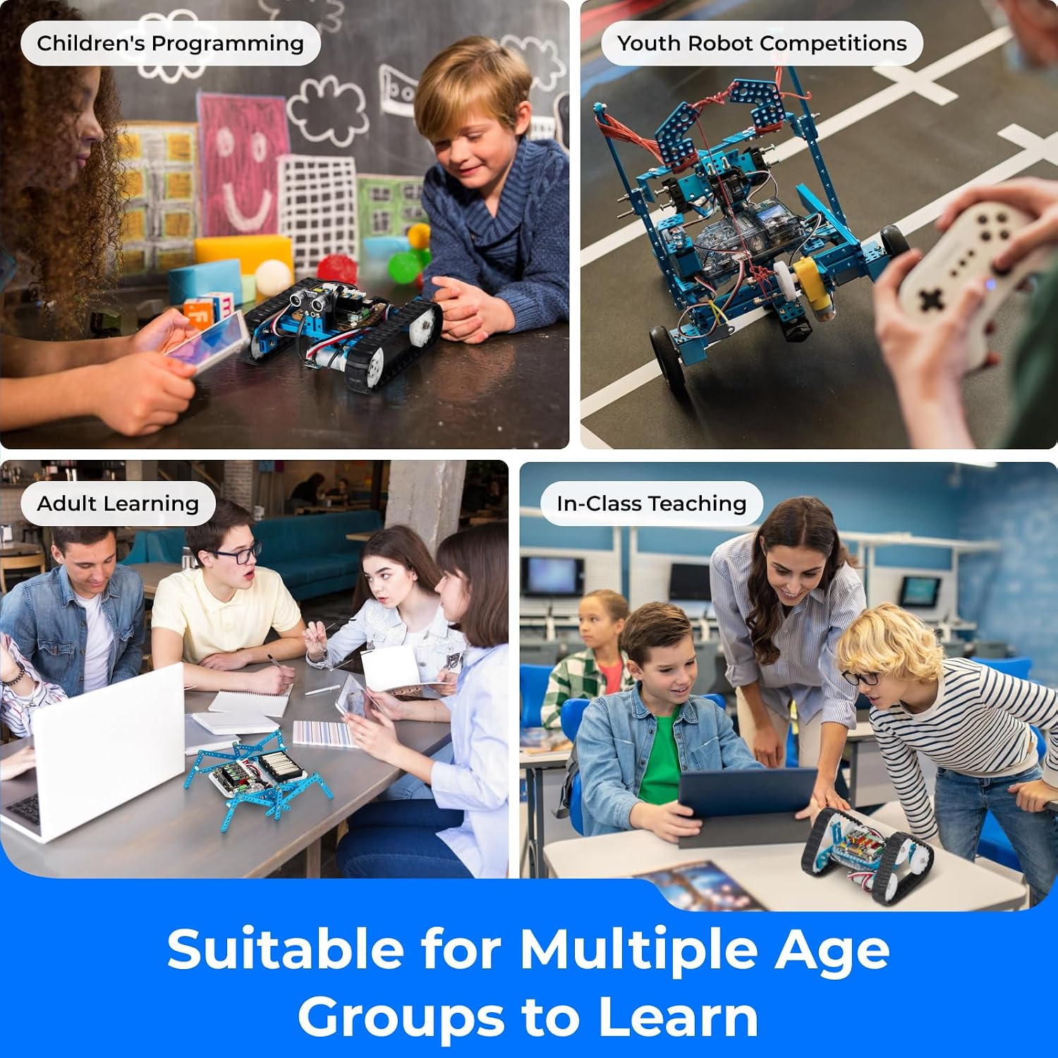 Makeblock mBot Ultimate 10 in 1 Robot Building Kit for Teenagers & Adults - Image 6