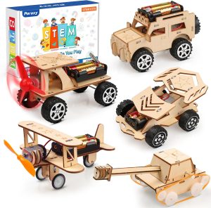 Poraxy 5 in 1 STEM Kits for Kids Ag...