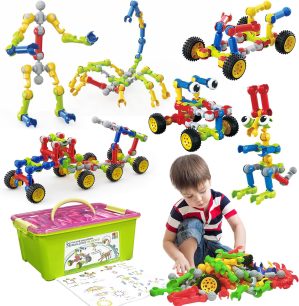 Huaker STEM Building Toys for 3 4 5...
