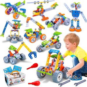 Tsomtto 10 in 1 STEM Toys for 4 5 6...