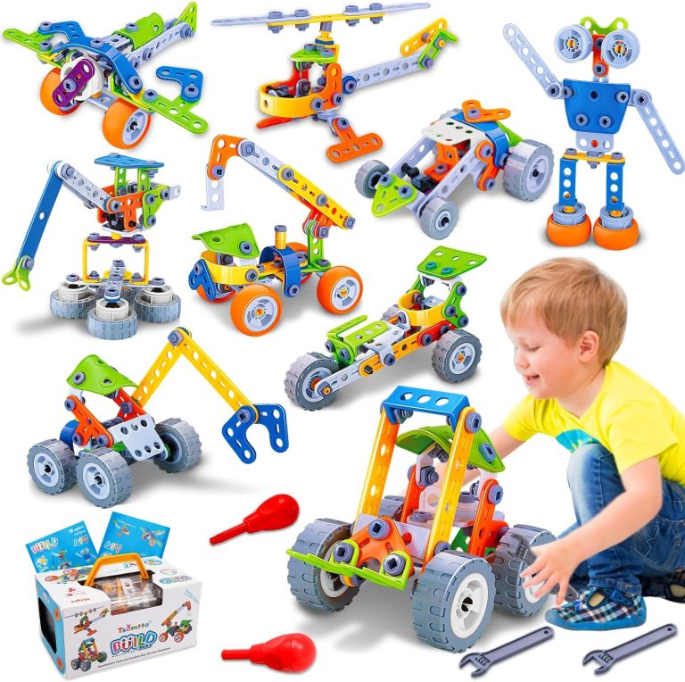 Tsomtto 10 in 1 STEM Toys for 4 5 6 7 8+ Year Old Boy Girl Birthday Gifts