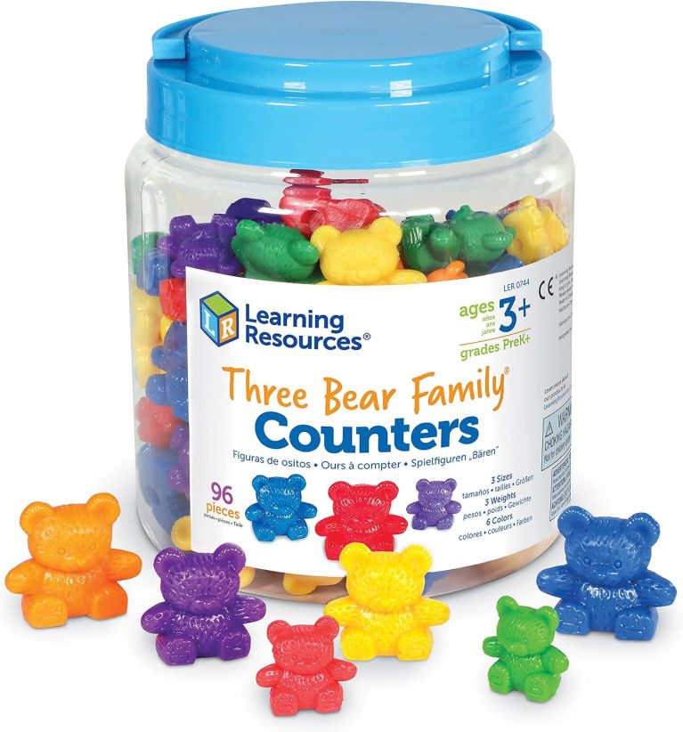 Learning Resources Three Bear Family Counters