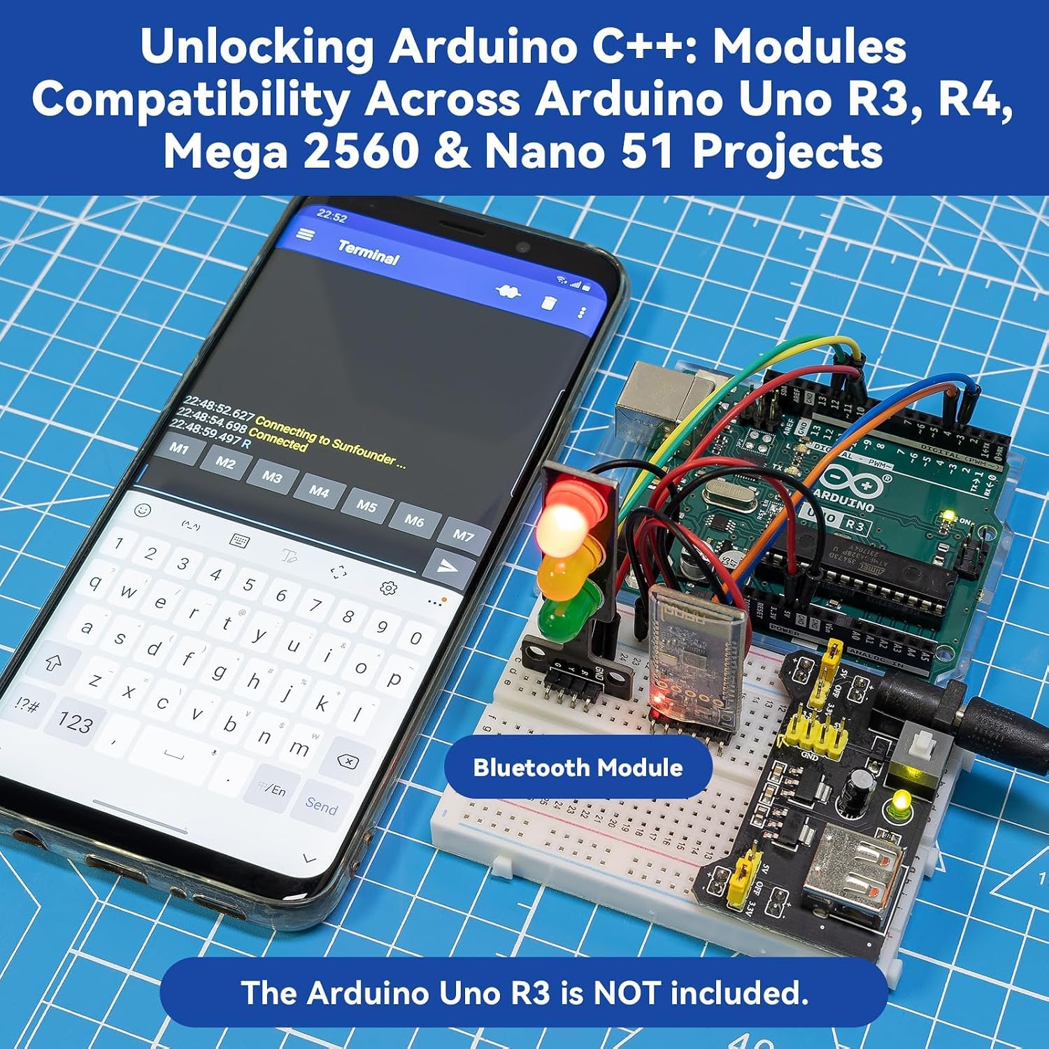 SunFounder Universal Maker Sensor Kit Compatible with Arduino Mega 2560/Uno R3/R4 Minima/WiFi Nano, Raspberry Pi 5/4B/3B+/Zero 2 W/, Pico W, ESP32, C++, Python, MicroPython, Beginners & Engineers - Image 5
