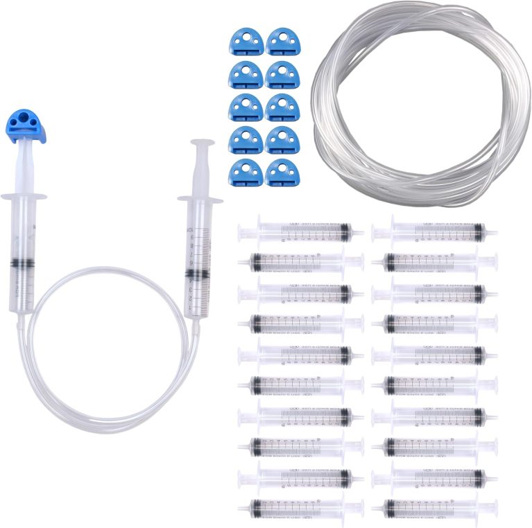 Hydraulic and Pneumatic STEM Kit for Kids, 10 Sets - Syringes, Tubes