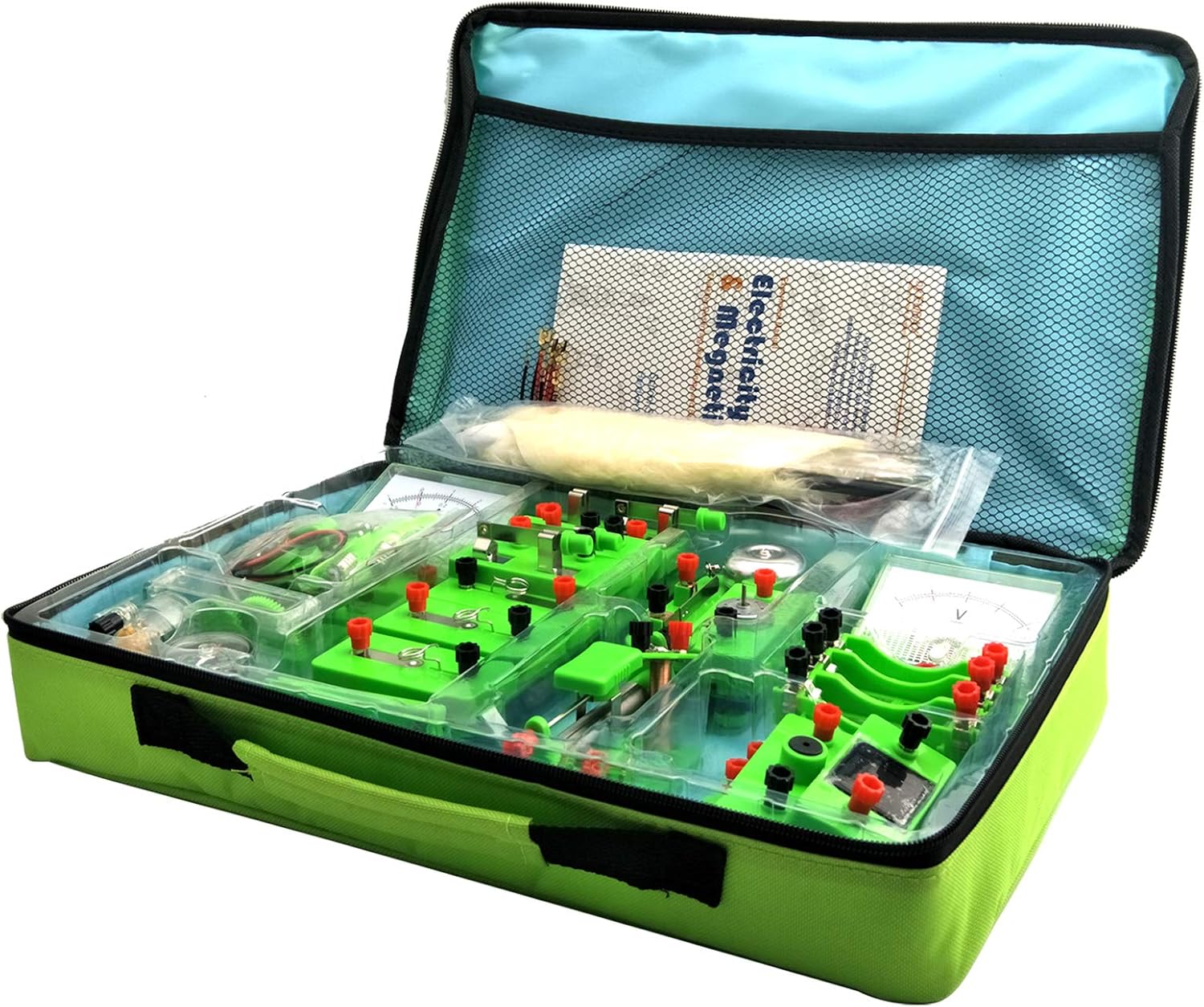 EUDAX School Physics Labs Basic Electricity Discovery Circuit and Magnetism Experiment Kits for High School Students Electromagnetism Elementary Electronics - Image 8