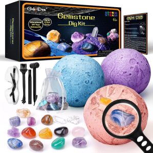 GobiDex 15 Gemstones Dig Kit, Space...