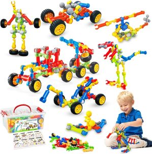 Huaker STEM Building Toys for 3 4 5...