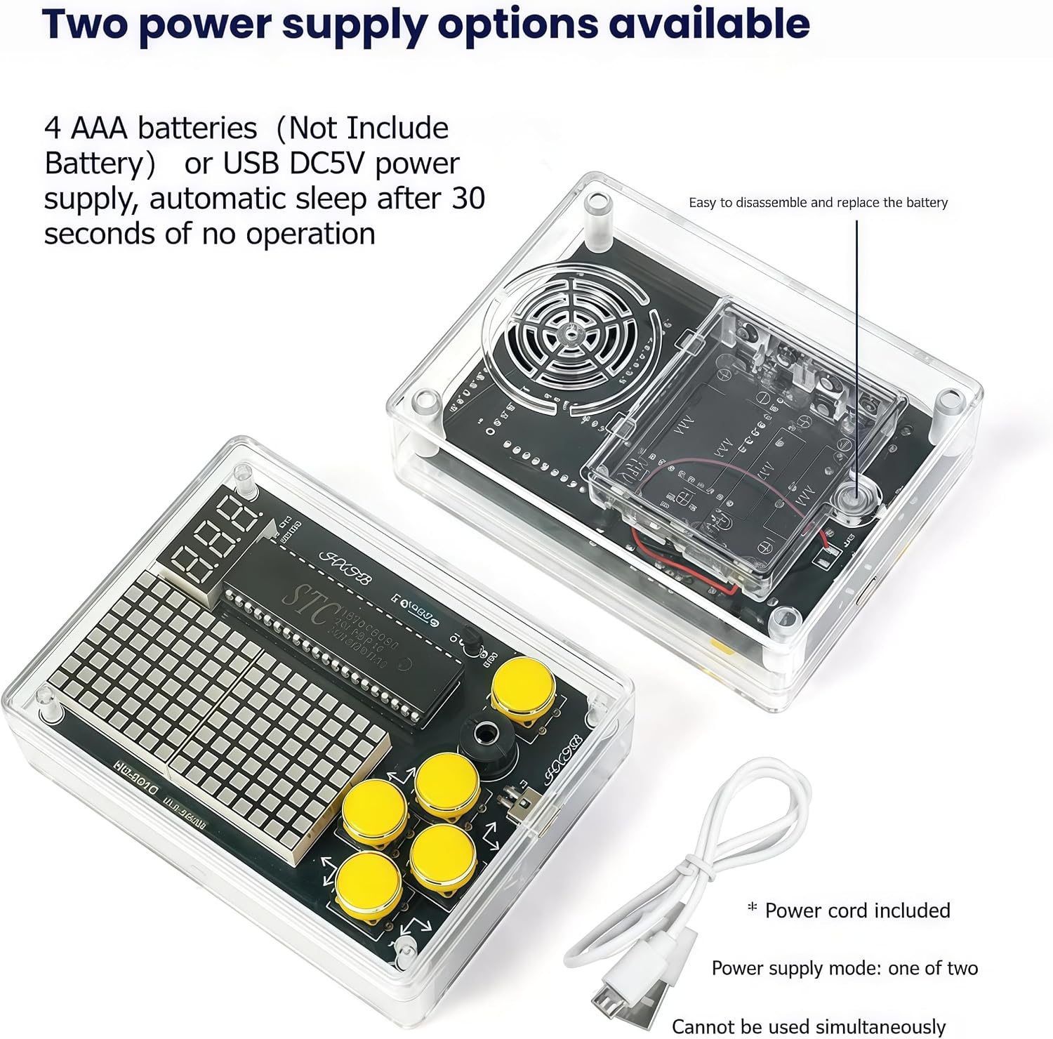 DIY Soldering Project Game Kit Electronic Practice Solder Soldering Kit - Image 8
