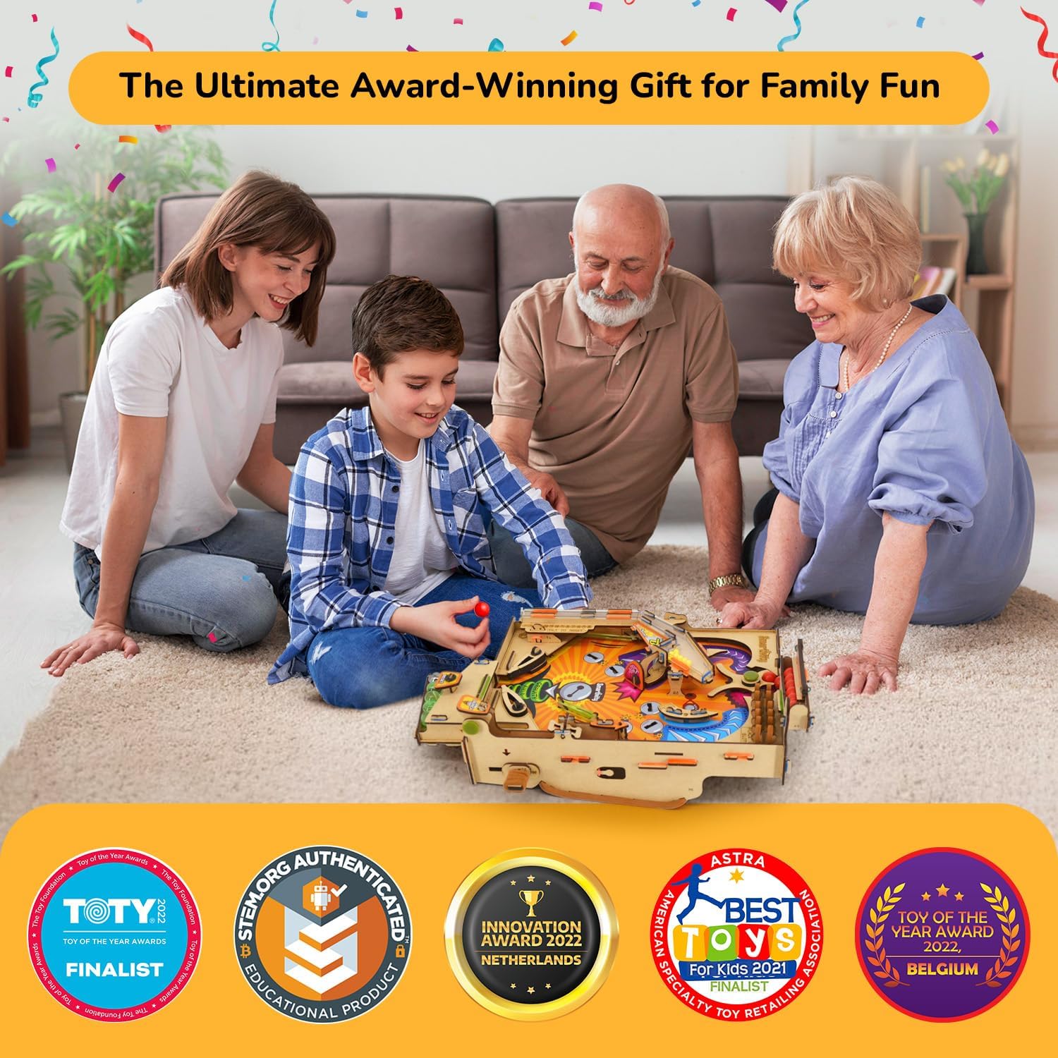 Smartivity DIY Pinball Machine I Global Award Winning Game Ages 8-99 Years - Image 8