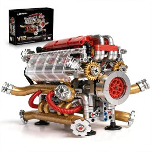 JSINMA V12 Engine Model Kit that Ru...