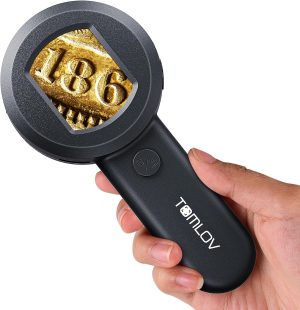TOMLOV P10 Microscope for Adults Ki...