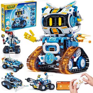 5-in-1 STEM Robotics Kit, APP &...
