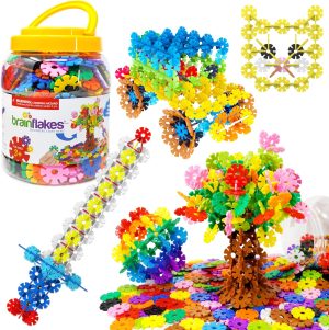 Brain Flakes 500 Piece Set, Ages 3+...