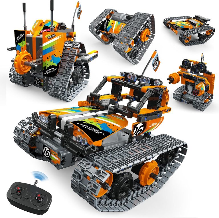 Opmind 5-in-1 STEM Remote Control Building Kit - 392PCS, Gift for Boys 8-12