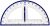 Learning Advantage Magnetic Dry Erase Protractor, Geometry Measurement Tool