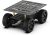 LewanSoul 4WD Smart Chassis Car Kit with Aluminum Alloy Chassis, TT Motor, 66mm Wheels, Robotic Moving Platform (Black, Unassembled)