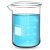 Heavy Duty 500ML Glass Beaker, White Double Scale Graduation, Borosilicate 3.3 Glass, Low Form Griffin Lab Measuring Beaker, 1 Each (500ML)