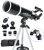 Koolpte Telescope for Adults & Beginner Astronomers – 80mm Aperture 600mm Fully Multi-Coated High Transmission Coatings with AZ Mount Tripod Phone Adapter, Carrying Bag, Wireless Control.