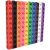edxeducation Math Cubes, Set of 100 Counting Blocks, 5 Shapes and 10 Colors