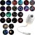 2-in-1 Galaxy Projector Night Light, USB Star Projector, Mini Galaxy Light Projector for Bedroom Ceiling Wall Room Decor