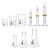 EISCO Laboratory Glassware Set, 9pcs – Includes Beaker Set (3pcs), Erlenmeyer Flask Set (3pcs), ASTM Class A Graduated Cylinder Set (3pc) – Chemistry Glassware – Made of Borosilicate 3.3 Glass
