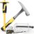 INCLY 5 PCS Geology Rock Pick Equipment Kit for Gold Mining & Prospecting