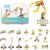 ELECFREAKS microbit 32 in 1 Wonder Sensor Kit, Makecode Programmable Learning Kit with Building Bricks/Sensors/Wukong Expansion Board(Without Micro:bit)
