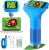 Odatay 1000X Digital Kids Microscope Kit with 12 Slides & 2″ Screen, Blue