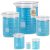 Karter Scientific, 3.3 Boro, Griffin Low Form, Glass Beaker Set – 6 Sizes – 10ml, 50ml, 100ml, 250ml, 500ml, 1000ml