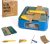 Chompshop Builder Bundle – Kid-Safe ChompSaw with Table Accessories Set | Fence, Circle-Cutting Tool & Angle Guide | Precision Cardboard Cutting Attachments for Kids STEM