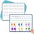 Aizweb 12 Pack Fraction Manipulatives Dry Erase Board,12″x9″ Fraction Number Line Bars,Math Manipulatives Fraction Games Flash Cards for 4th-8th Grade Kids,Homeschool Classroom Teaching Supplies