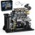 Diesel Engine Model Kit that Runs for Adults, MOC Mini Inline 4-Cylinder Diesel Engine Building Set with Motor, Compatible with Lego, Mechanical Engineering STEM Toy for Teens (1029 PCS)