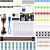 REXQualis Electronics Basic Kit w/Power Supply Module, Breadboard, Jumper Wire, LED,Resistor, comes with more than 300pcs sensors and components for fun and simple electronic projects.