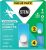 STEM Flying Insect Trap – Indoor Fruit Fly & Gnat Catcher for Home, Kitchen & Any Room, Attracts & Traps Bugs, Soft Blue UV Light – Includes 2 Plug-In Devices & 4 Cartridges