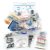 Electronic Component Kit & Total 2038 Pcs, LED Diodes, Metal Film Resistors, Electrolytic Capacitor Package,Diodes, Ceramic Capacitors,IC,PCB,Digital Tube, Common Transistor Assortment Box