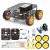 OSOYOO FlexiRover Building Kit for Arduino – Customizable Robot Car Chassis with 4 TT Motors and Wheels, Ideal for Robotics Development (Not Included Main Board for Arduino)