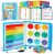 D-FantiX Magnetic Fraction Educational Puzzle, Fraction Manipulatives Book