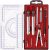 13PCS Compass and Protractors Set Math Compass Geometry Tool with Case